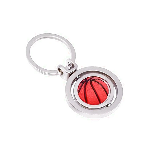 Kefley Rotatbale Basketball Soccer Golf Ball Keychains for Boys Girls Womens Mens Ball Related Gift for Birthday Christmas Souvenir