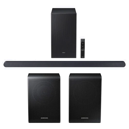 Samsung HW-S700D 3.1ch Q-Series Wireless Dolby Atmos Soundbar (2024) Bundle with SWA-9200S Wireless Surround Speakers