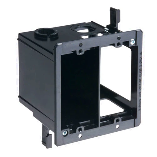 iMBAPrice IMBA-LVDR2-1 (2-Gang) Cut-in Combo Electrical Power and Low-Voltage/Old Work Box for Existing Construction, 1-Pack