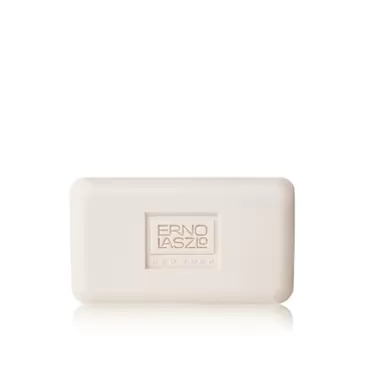 Erno Laszlo Brightening Cleansing Bar | Face Soap Gently Exfoliates, Evens Skin Tone | Removes Makeup and Oils Without Drying | 3.4 Oz