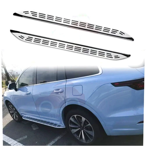 FTAPACCE 2PCS Running Boards Side Steps Nerf Bars Side Pedals Aluminum Protector Fits for KIA NIRO 2017-2022