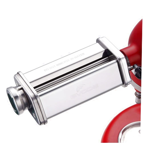 GVODE Pasta Roller Attachment for KitchenAid Stand Mixer, Stainless steel Pasta Roller Attachment with 8 Adjustable thickness knob by Gvode