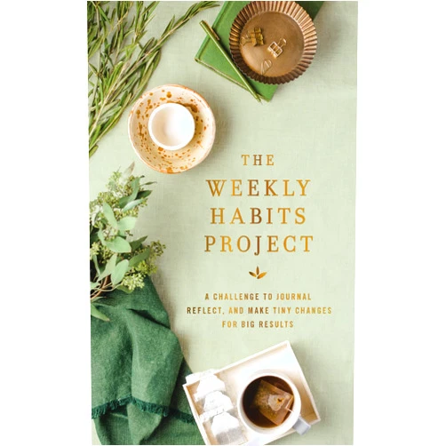 Zondervan The Weekly Habits Project: A Challenge to Journal, Reflect, and Make Tiny Changes for Big Results (The Weekly Project Series)
