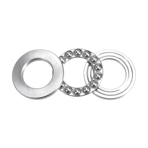 uxcell S51206 Thrust Ball Bearing 30mm Bore 52mm OD 16mm Thick Stainless Steel with Washers