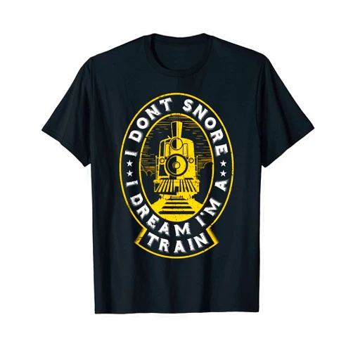 Eisenbahn Lokführer Kostüm Zug Modellbau Zugführer Railway Schaffner Railway Model Railway Steam Train Driver T-Shirt