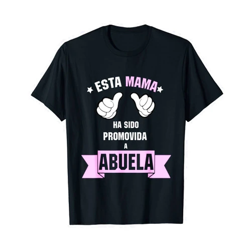 Regalos en Espanol Abuelita Camisa Abuela Shirt Esta Mama Ha Sido Promovida a Abuela Camisa