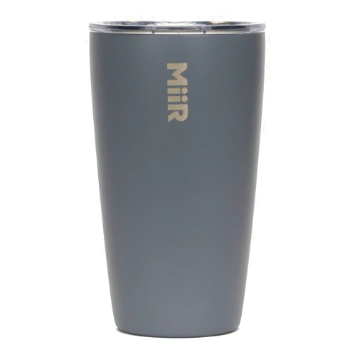MiiR Tumbler, 12oz Insulated Stainless Steel with Press Fit Slide Lid – Splash Proof Design, Holds Hot & Cold Beverages, Stylish & Functional Cup Holder Compatible