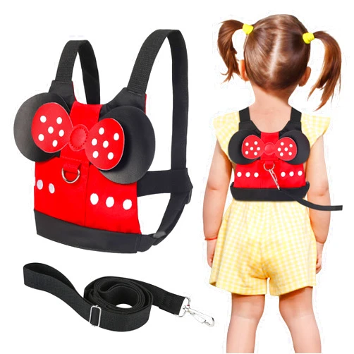 Flashbluer Toddler Leash Baby Harness Child Leash for Toddler Kids, Backpack Baby Kids Leash for Toddlers Age 1 2 3 4 Years Old Boys and Girls