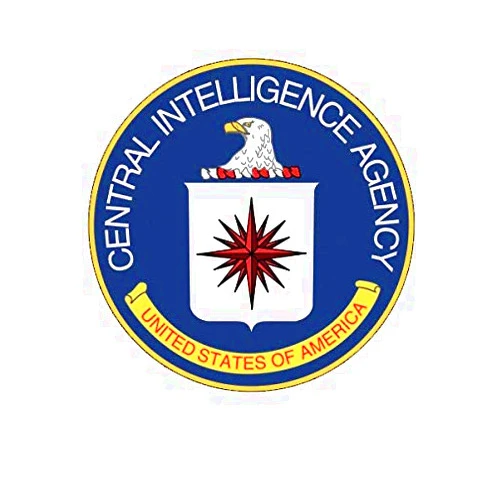 ION Graphics Central Intelligence Agency CIA Seal Sticker Decal Vinyl Black USA Clandestine 5