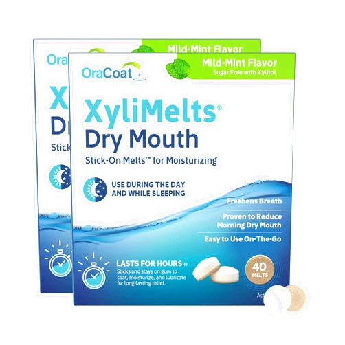 Oracoat Xylimelts Mild Mint Flavor, 80-Count Box
