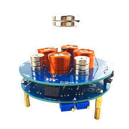 PROTOW Magnetic Levitation Kit Push Type Magnetic Suspension Simulation System DIY Max Load-Bearing 150g Platform for Magnetic Levitation Machine