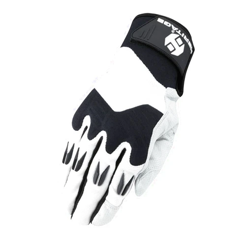 Heritage Performance Gloves, Polo Pro Glove, Size 9, White/Black