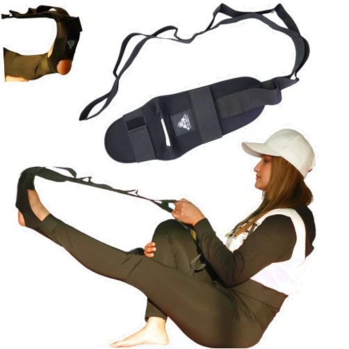WildBeast Calf Stretcher & Foot Stretcher For Plantar Fasciitis Relief, Heel Spur, Foot Drop, Achilles Tendonitis & Hamstring, Physical Therapy Equipment, Leg Stretcher, Improves Strength & Flexibility (Black)