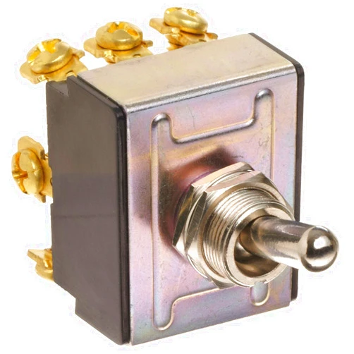 Artist Unknown Morris Products 70303 Toggle Switches, 3 Pole, On/Off/On, 1.09