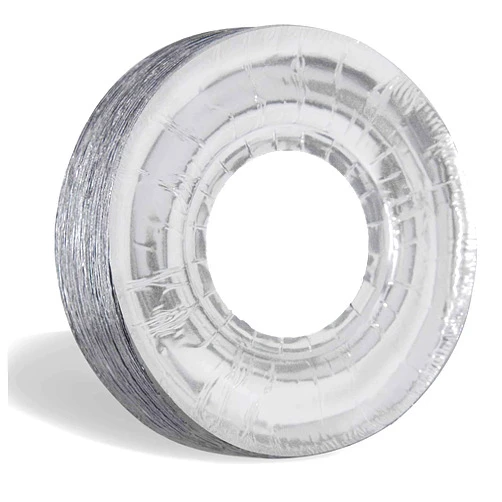 ATB 72 Round Disposable Gas Burner Liners Aluminum Foil Covers for Gas Stove 9 Inch Stove Liners for Gas Burners Foil Liners to Catch Oil Grease and Food Spills Stock Your Home Aluminum Foil Round Gas