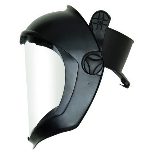 Honeywell Uvex Bionic Face Shield with Hard Had Adapter and Clear Polycarbonate Anti-Fog/Hardcoat Visor (S8515)
