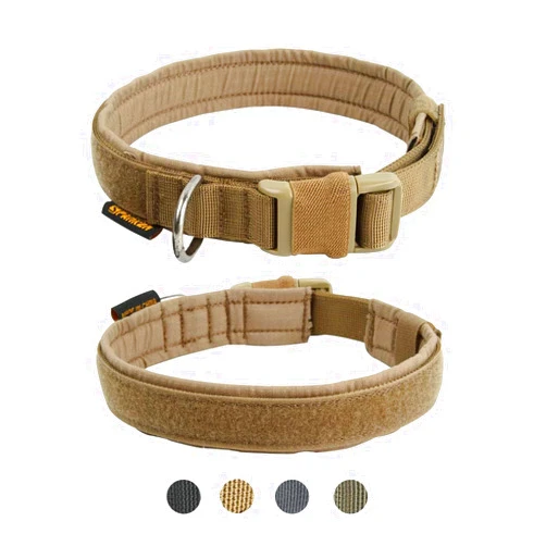 EXCELLENT ELITE SPANKER Puppy Dog Collar Nylon Adjustable Dog Collar for Small Dogs Pet Soft Padded Dog Collar
