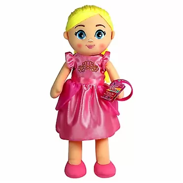 RYAN'S WORLD Love Diana Pink Princess Doll, Plush, 15 inch