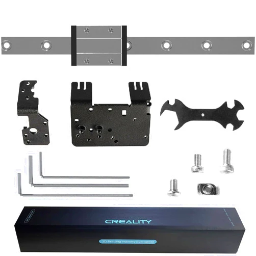Lutyr Ender 3 X-axis Rail Guide MGN12C,Fix Plate Mount Bracket Support Sprite Pro kit for Ender3 Ender3 Pro Ender 3V2 3D Printers