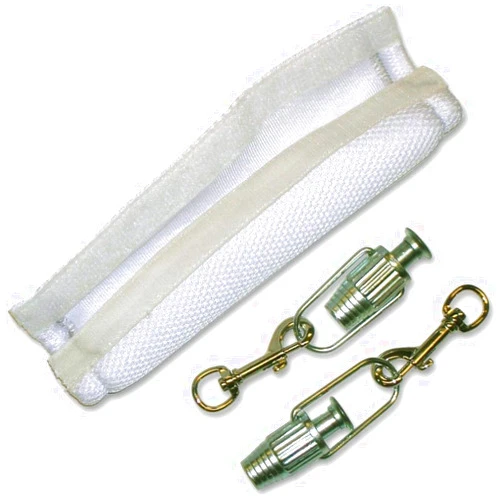 Tandem Sport Covered Volleyball Net Tightener - Increase Volleyball Net Tension - Ratchet Tensioning Device - Set of 2