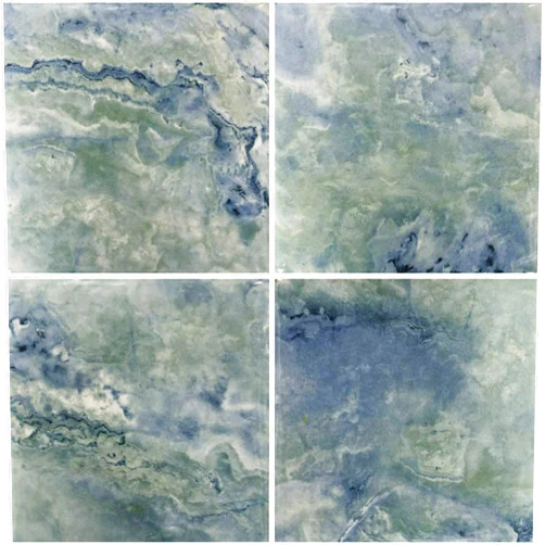 AquaTiles Porcelain Mosaic Tile Marble Emerald Pearl Swimming Pool Tile Shower Bathroom Waterline Walls 6
