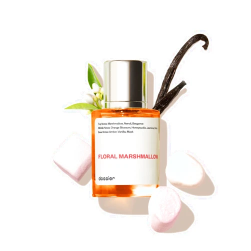 Dossier - Eau de Parfum - Floral Marshmallow - Inspired by By Kilian's Love, Don't Be Shy - Perfume Luxury - Pure Infused - Paraben Free - Vegan - Feminin - For Women - Fragrance 1,70z (Spray 50ml)