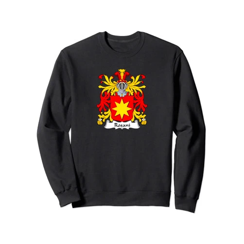 Family Crest and Coat of Arms clothes and gifts Rosani Coat of Arms - Family Crest Sweatshirt