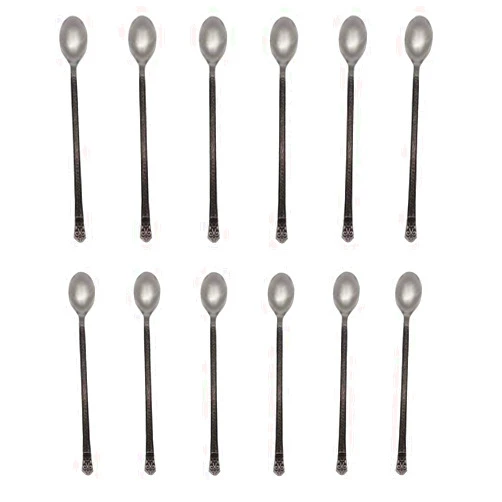 Gourmet Settings Avalon 18/10 Stainless Iced Beverage Spoon (Set of Twelve)