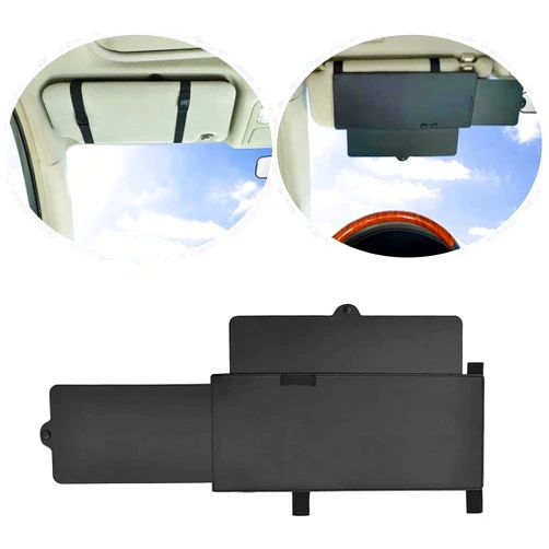 Sumjig 1 PC Car Sun Visor Extender, 12.2