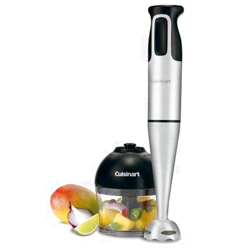 Cuisinart CSB-77 Smart Stick Hand Blender with Whisk and Chopper Attachments