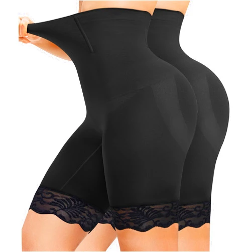Nebility High Waisted Shapewear for Women Tummy Control Body Shaper Shorts Thigh Slimmer Butt Lifter Panties Underwear