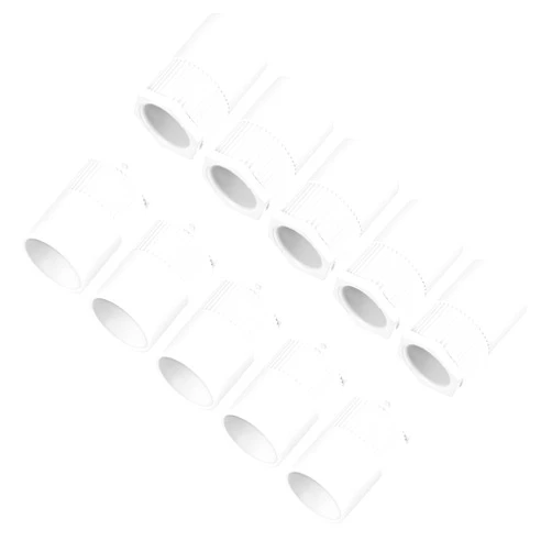 MECCANIXITY 5PCS Conduit Adaptor Male PVC Lock Nut for 25mm Tube Dia Seal Connect for Conduit Box DIY Project
