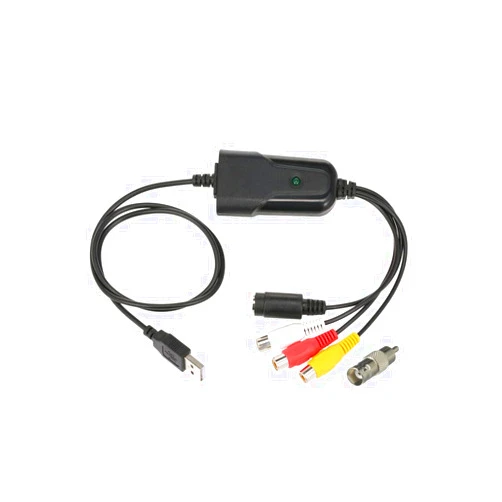 AllAboutAdapters Composite BNC RCA S-Video to USB DVR Adapter MPEG Editor Recorder