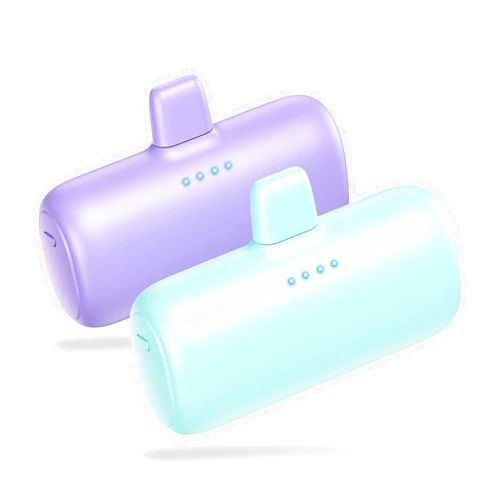 AONIMI [2-Pack] Mini Portable Charger for iPhone,5200mAh Ultra Compact PD Fast Charging Power Bank,Plug-in Battery Pack Travel Cordless Phone Charger,Compatible with iPhone 14/14Pro/13/12/11/X/8/7/6plus etc