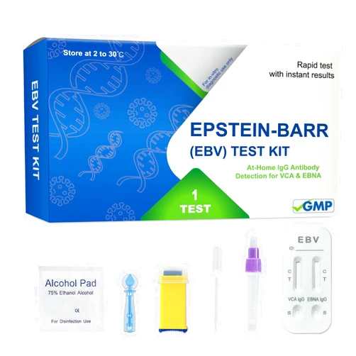 BLENSTCS at-Home Epstein-Barr (EBV) Test Kit – Finger-Prick Sample, No Lab Visit Needed – Detects IgG Response to VCA & EBNA (for in Vitro Diagnostic Use Only)