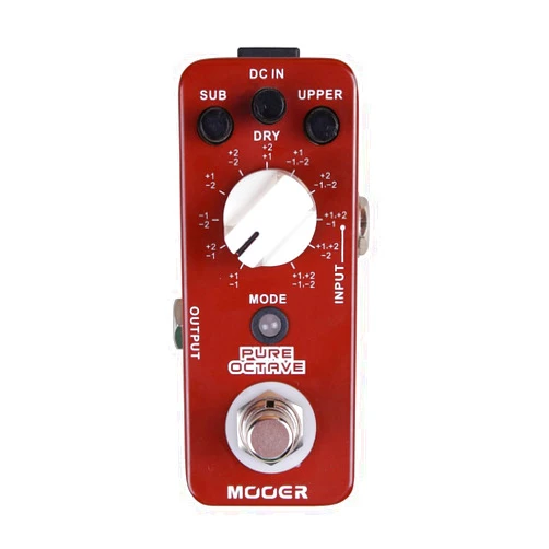 MOOER Pure Octave Precise polyphonic octave effects with no distorted sound