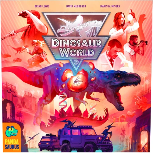 Generic Dinosaur World - Board Game - Savage/Kickstarter Deluxe Edition by Pandasaurus Games