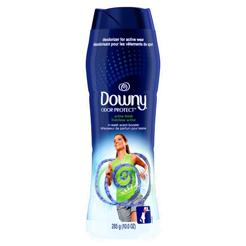 Downy Odor Protect In-Wash Scent Booster Beads, Active Fresh, 10 oz