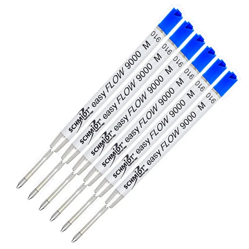 SCHMIDT 6 Pack - Schmidt easyFLOW 9000 - Blue Ink