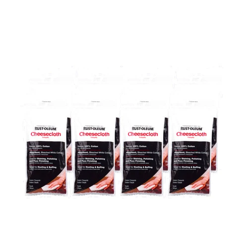 Rust-Oleum 301690-8PK Woodcare Cheese Cloth, 2 Sq Yd, 8 Pack
