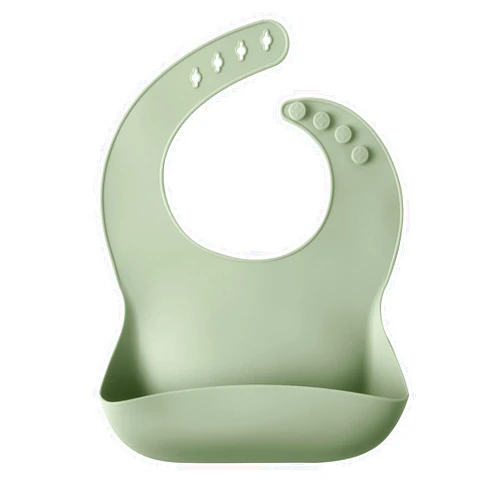 Guffo Silicone Baby Bibs, BPA Free Waterproof Soft Adjustable Silicone Bibs for Babies & Toddlers Unisex