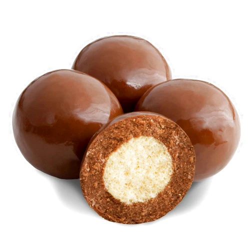Dulcefina chocolate and Sweets, Milk Chocolate Triple Dipped Malt Balls (2 Lbs)