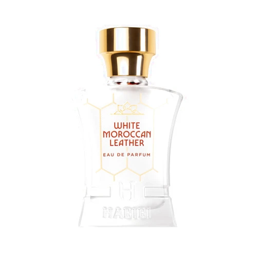 H HABIBI White Moroccan Leather Arabian Cologne for Men - Eau de Parfum Spray (2.5 Oz) – Long Lasting Perfume for Men With Exotic Notes of Sandalwood, Amber and Leather