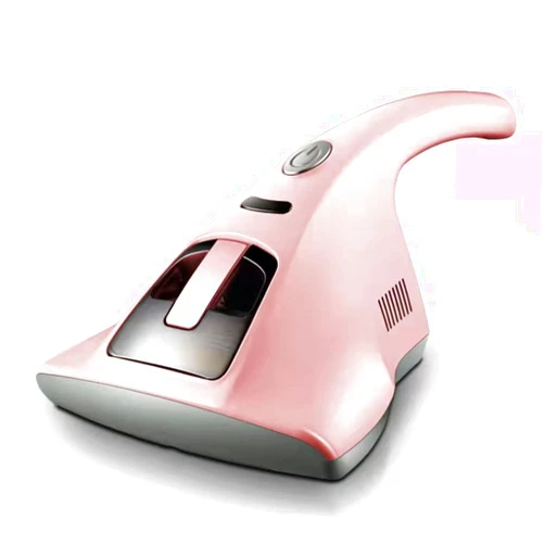 GoMite Bed Vacuum Cleaner,Handheld Vacuum Cleaner for Bed Sofa Mattress Pillows Cloth Sofas Carpets Cleaning Pink