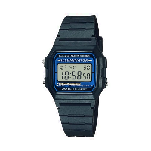 Casio Men's Vintage F105W-1A Illuminator Water Resistant Sport Watch