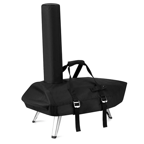 Onlyfire Chef Pizza Oven Cover for Ooni Karu 12, Outdoor Pizza Oven Protective Carry Cover, Heavy Duty Waterproof Weather Resistant Dust-Proof, Black