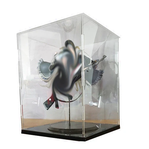 JYMENLING YANJINGYJ Display Clear Case, Protection Showcase, Acrylic Box, Dustproof Protection for Collectibles Organizer Toys Jewelry Dustproof Size Can Be Customized (Color : Clear, Size : 6x6x6cm)