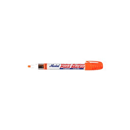 MARKAL VALVE-ACTION PAINT MARKER - FL ORANGE