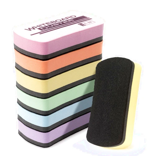 Tamaki 6 Pack Dry Erasers for White Board Magnetic Whiteboard Erasers, Whiteboard Erasers for Kids Classroom, Pastel Color