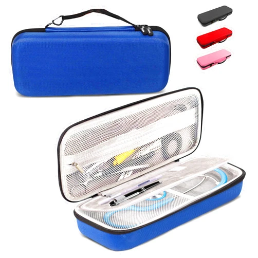 Brari-Improved Stethoscope Case. Holds All Stethoscope Sizes &Types. Large Zipper Pocket to Hold Accessories. Stethoscope Protective Insert with Light/Pen Holder